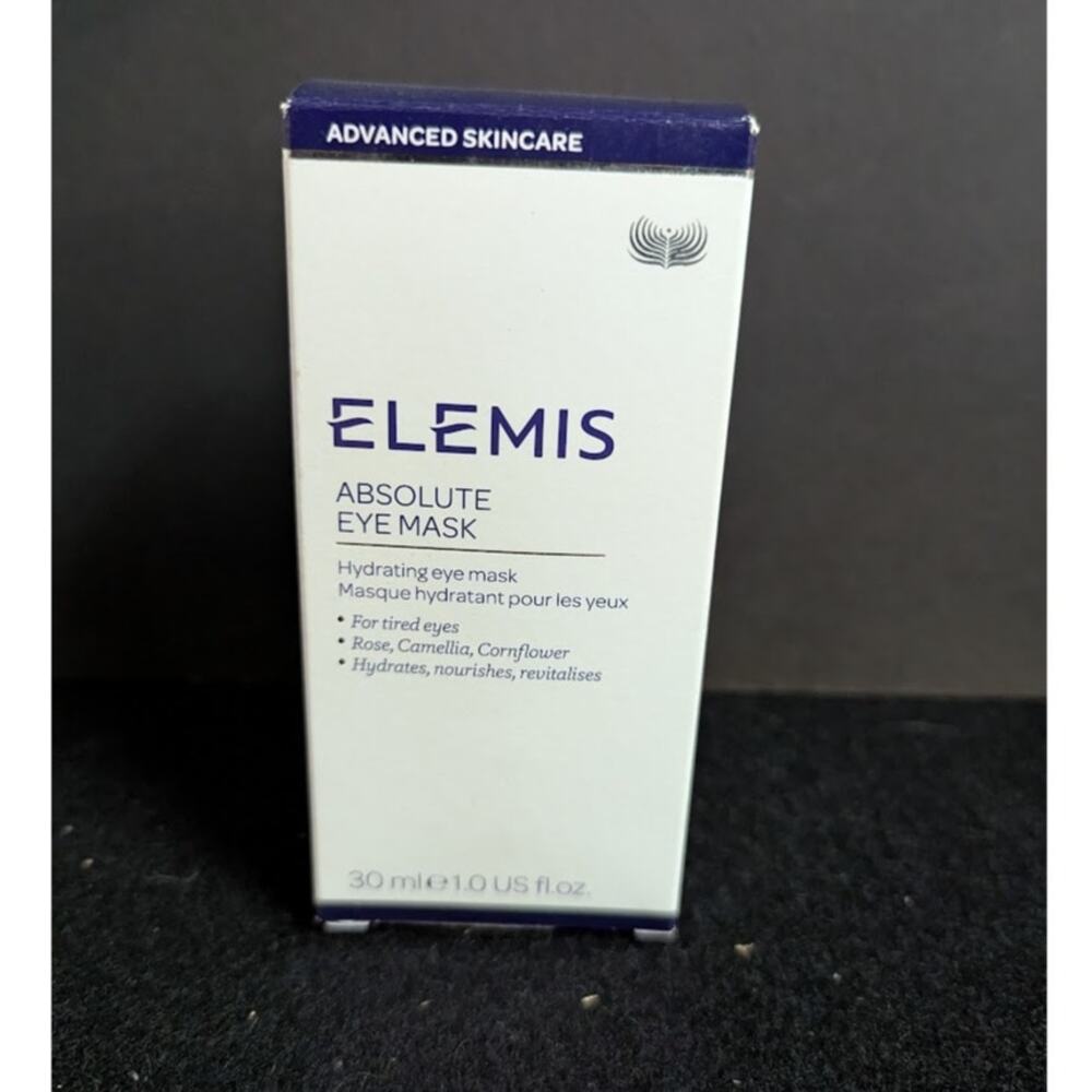 Elemis Absolute EYE Mask Hydrating 1oz/30mL Full Size: Rose,Camellia RET$56